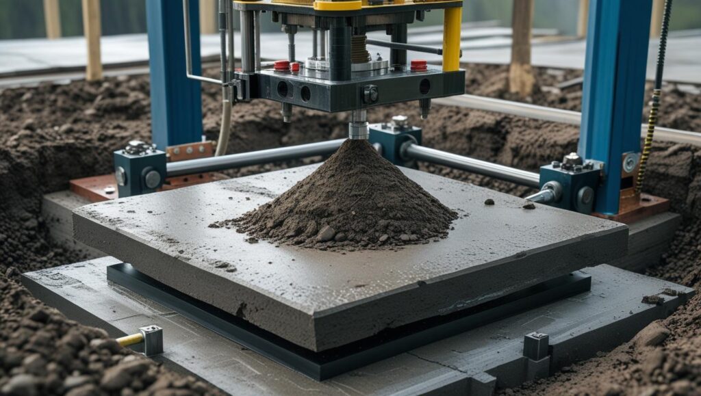  सिविल इंजीनियरिंग टेस्ट plate load test 