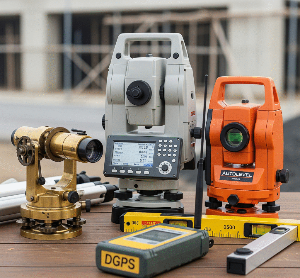 Civil Engineering Instruments – सिविल इंजीनियरिंग के महत्वपूर्ण उपकरण