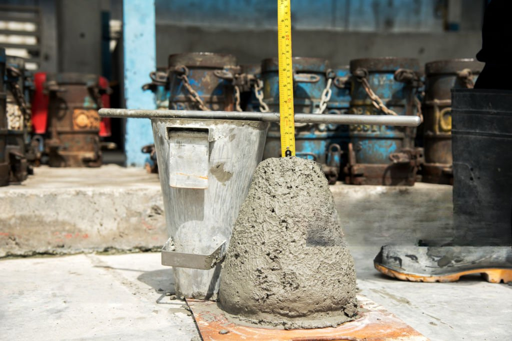  सिविल इंजीनियरिंग slump test