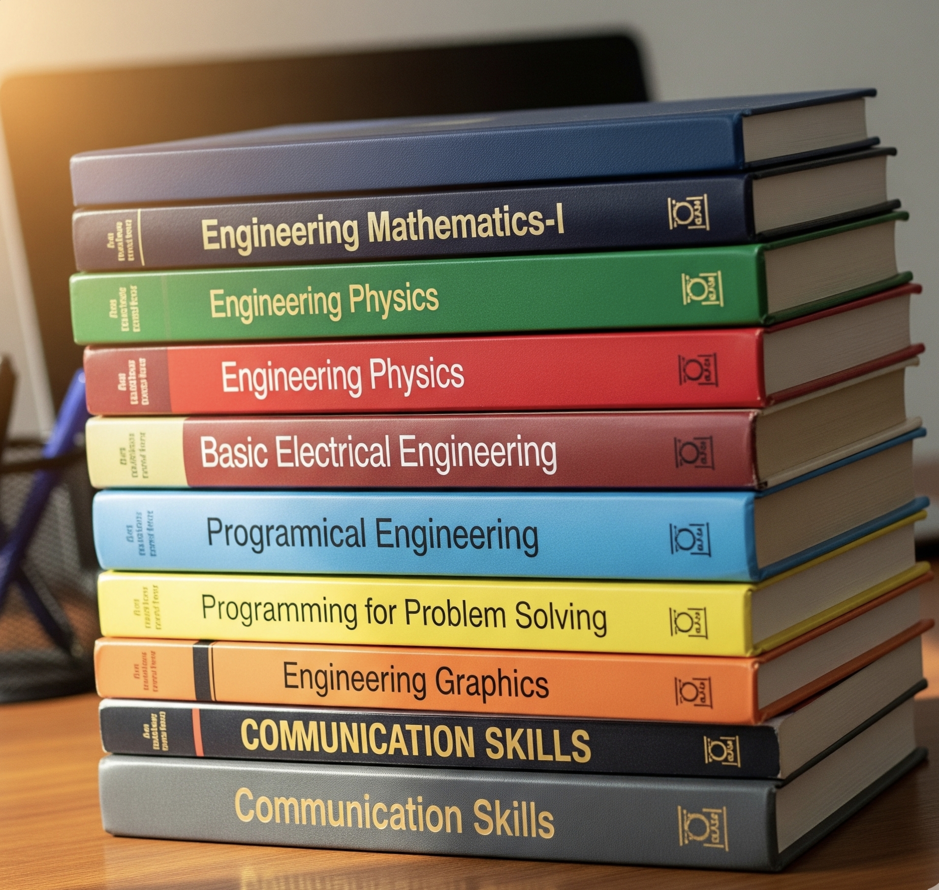 Engineering Mathematics-I
2 Engineering Physics / Chemistry
3 Basic Electrical / Electronics Engineering
4 Programming for Problem Solving
5 Engineering Graphics
6 Language / Communication Skills 