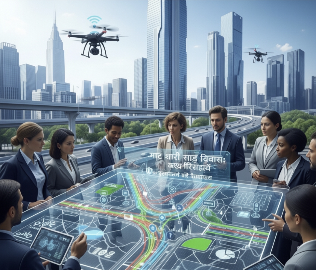  AI और GIS रोड 