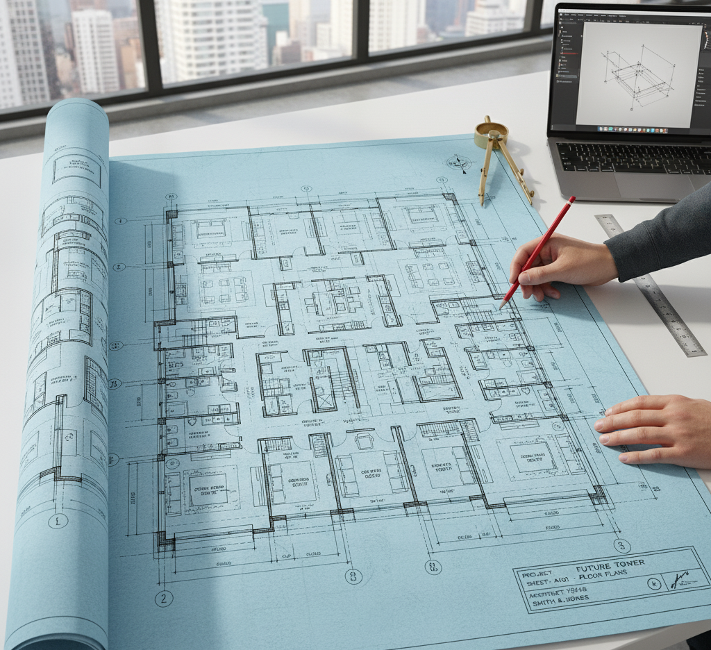 1 प्लान ड्रॉइंग