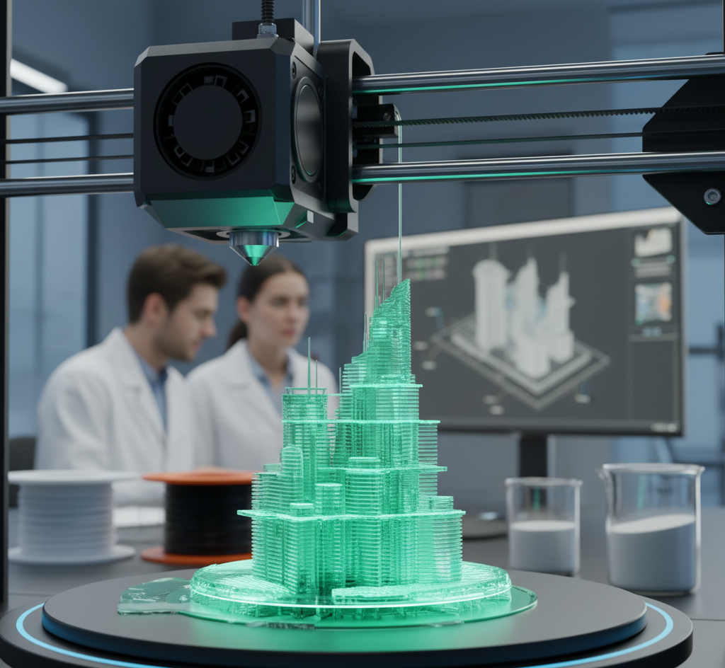 लेयर बाय लेयर प्रिंटिंग