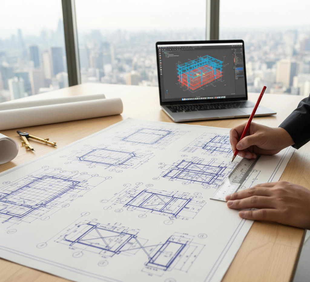 स्ट्रक्चर ड्रॉइंग