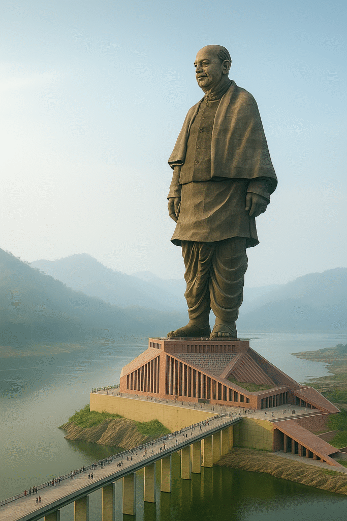 स्टैचू ऑफ यूनिटी (Statue of Unity) 182 M